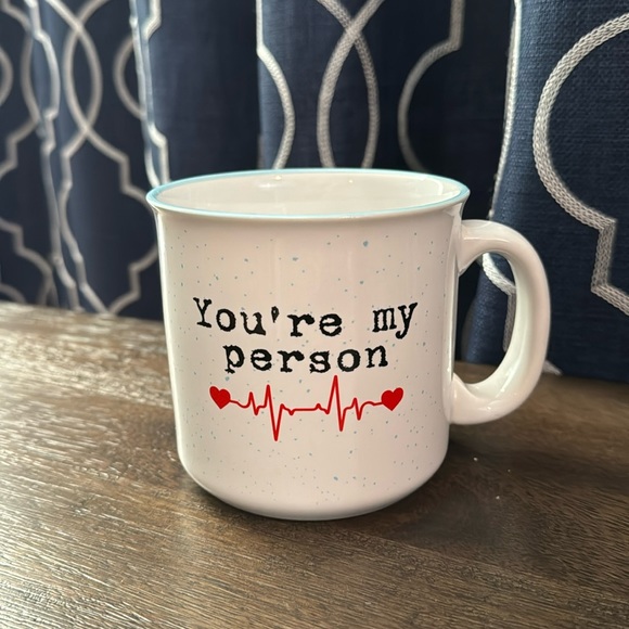 Grey's Anatomy You're My Person ABC Studio Christina And Meredith Coffee Mug - Picture 1 of 3